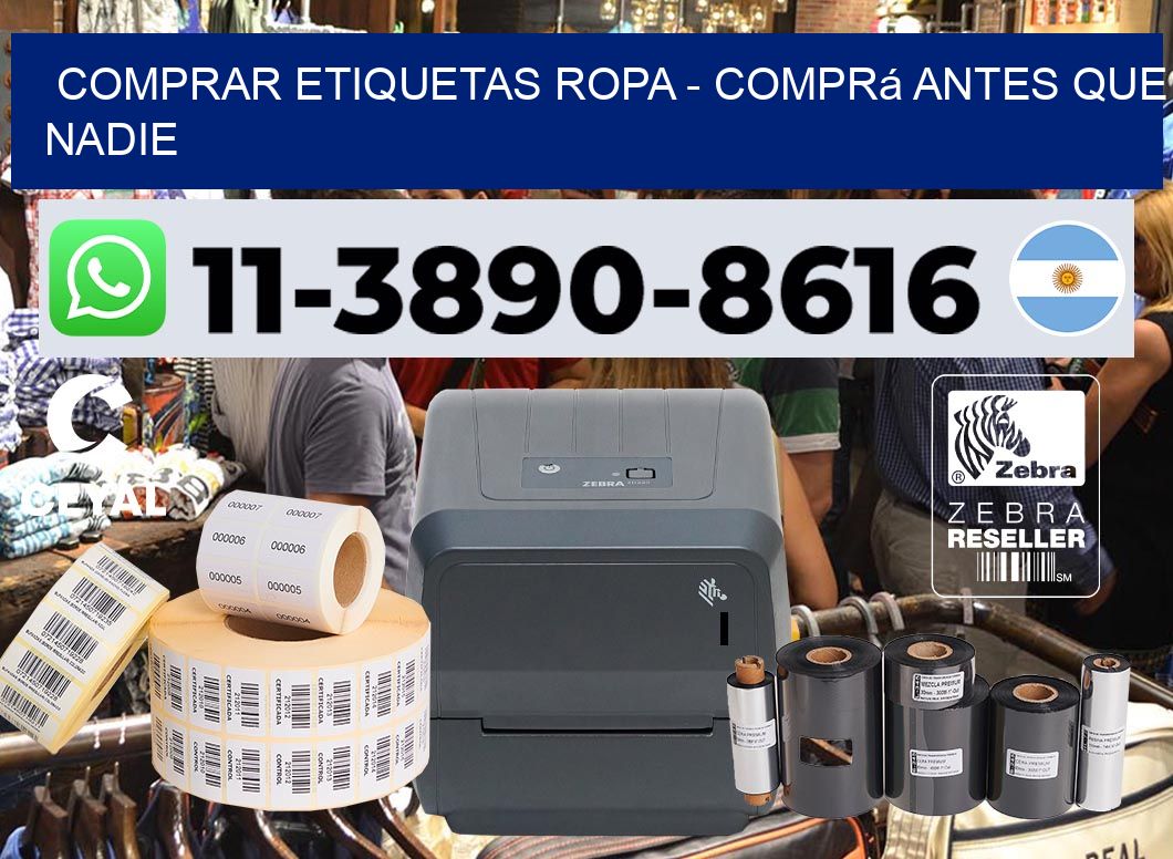 COMPRAR ETIQUETAS ROPA - Comprá antes que nadie