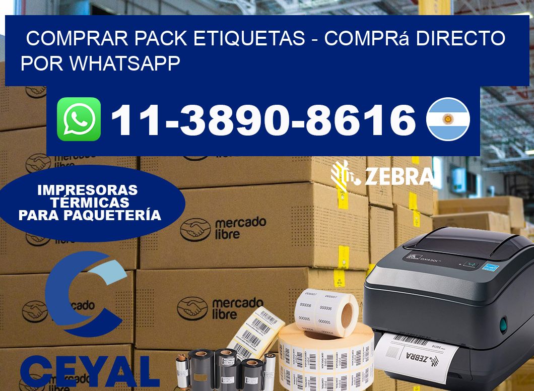 COMPRAR PACK ETIQUETAS - Comprá directo por WhatsApp