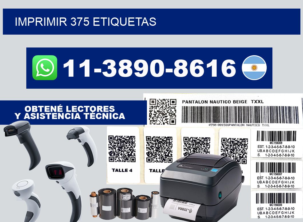 IMPRIMIR 375 ETIQUETAS