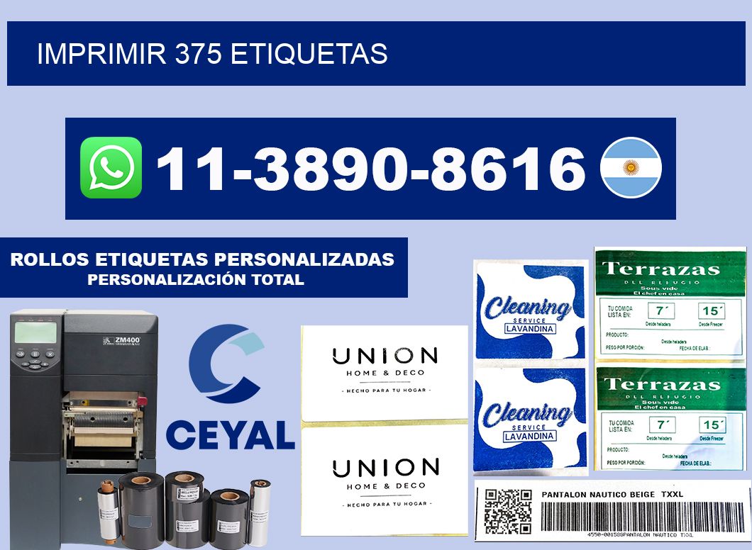 IMPRIMIR 375 ETIQUETAS