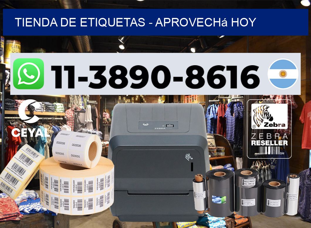 TIENDA DE ETIQUETAS - Aprovechá hoy