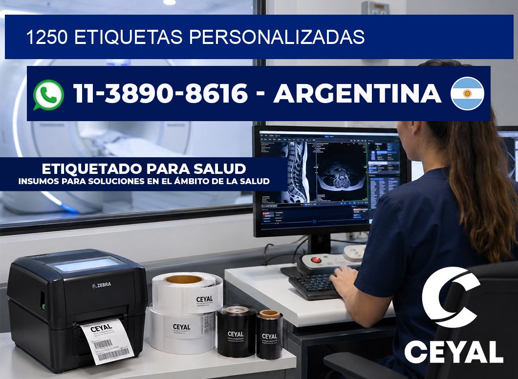 1250 ETIQUETAS PERSONALIZADAS