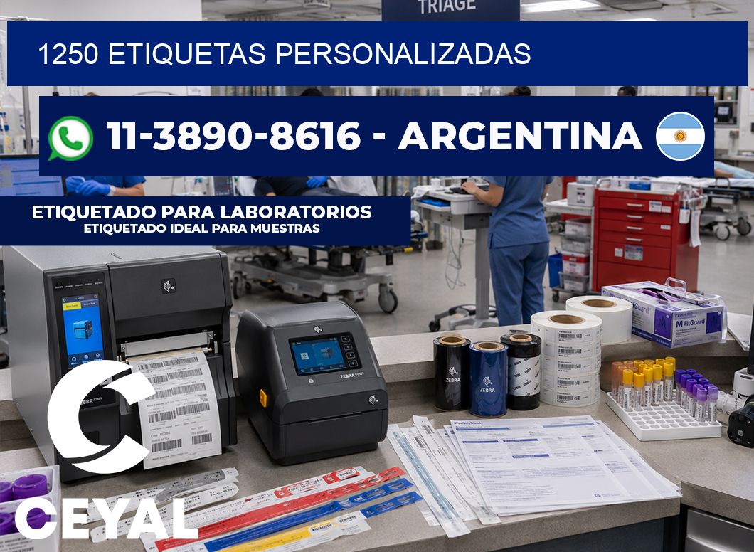 1250 ETIQUETAS PERSONALIZADAS