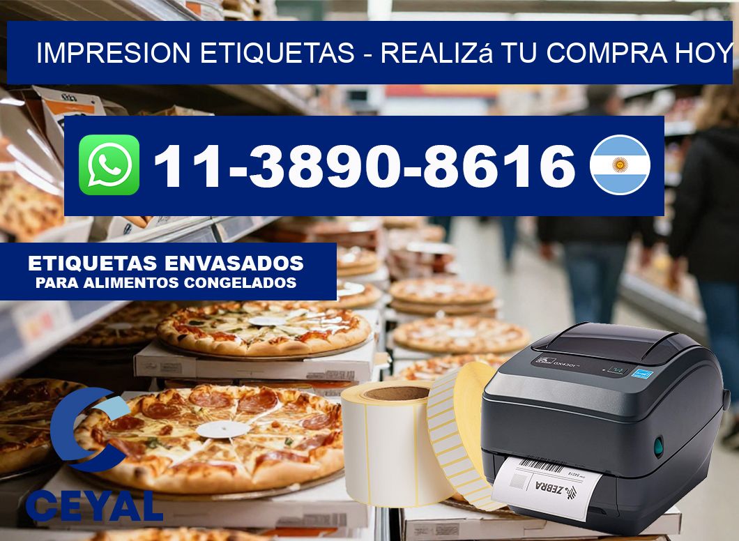 IMPRESION ETIQUETAS – Realizá tu compra hoy