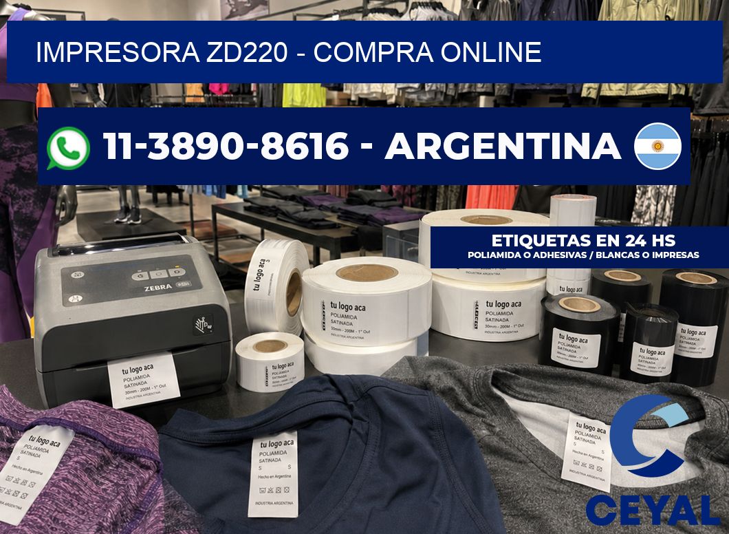 IMPRESORA ZD220 - compra online