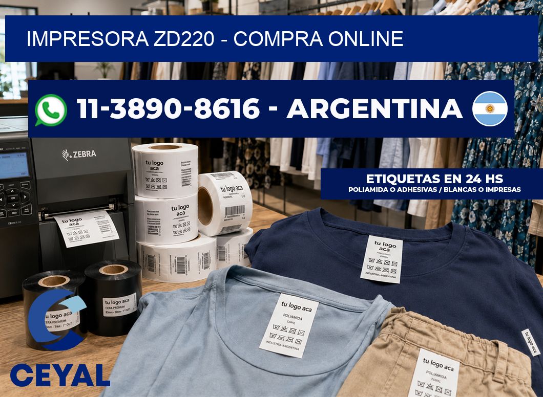 IMPRESORA ZD220 – compra online