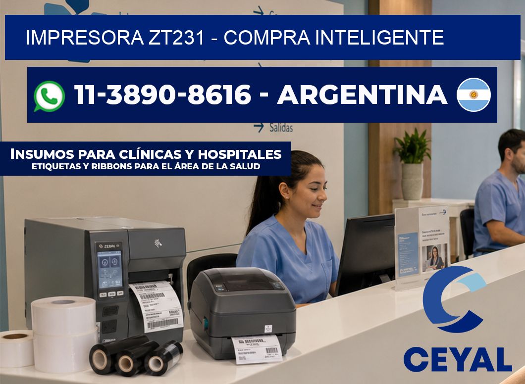 IMPRESORA ZT231 - Compra inteligente