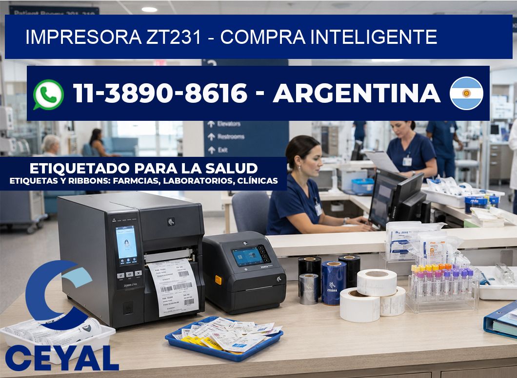 IMPRESORA ZT231 – Compra inteligente