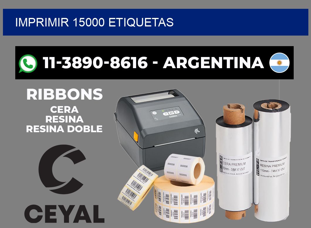 IMPRIMIR 15000 ETIQUETAS