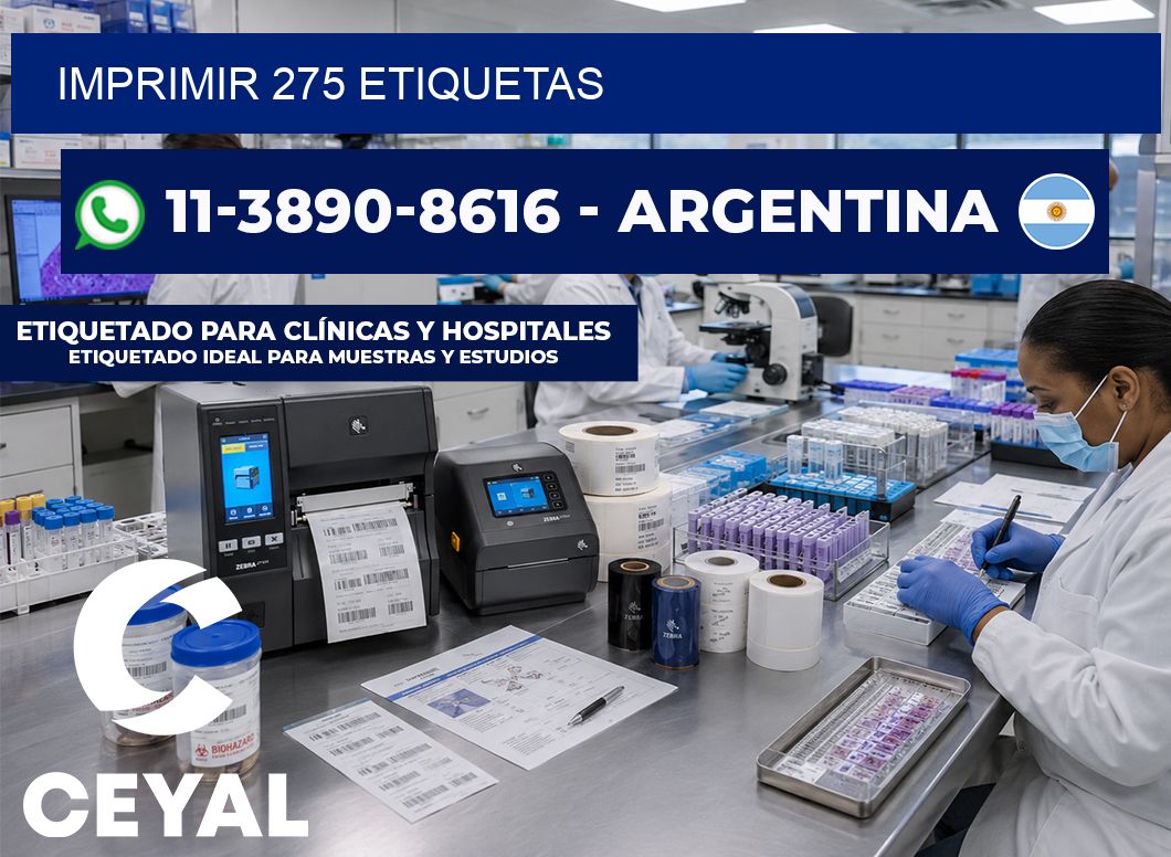 IMPRIMIR 275 ETIQUETAS