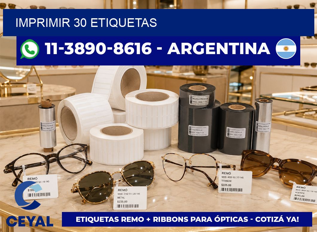 IMPRIMIR 30 ETIQUETAS
