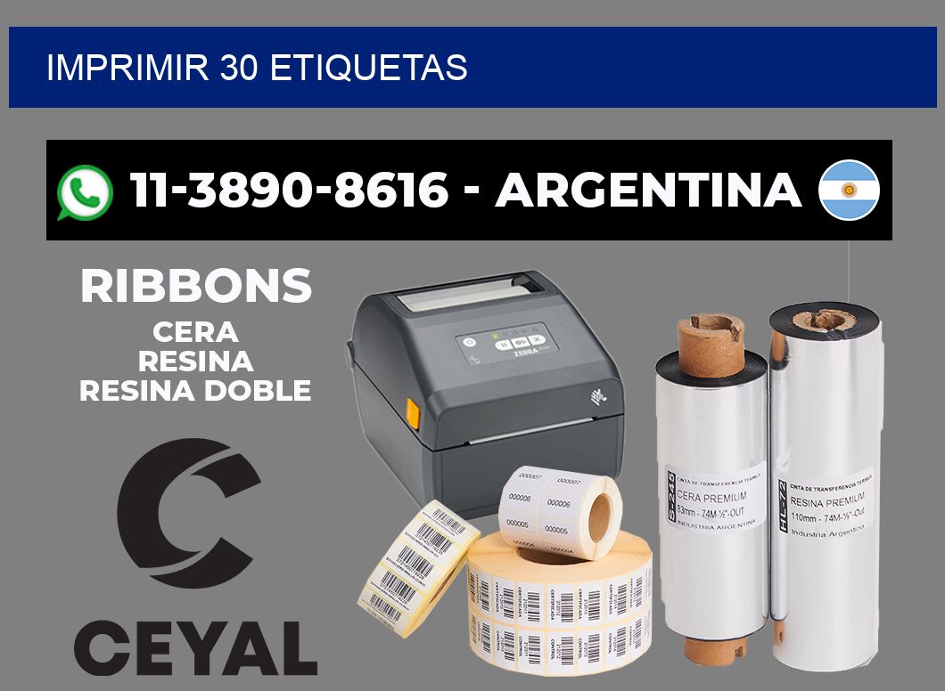 IMPRIMIR 30 ETIQUETAS