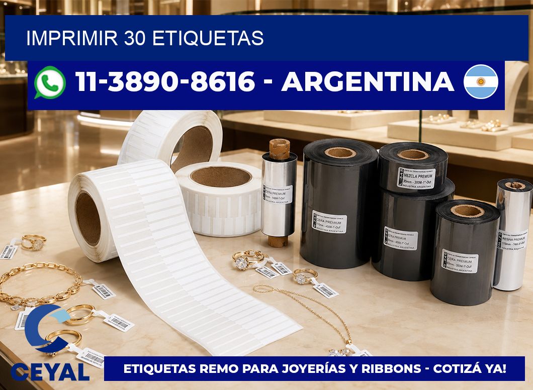 IMPRIMIR 30 ETIQUETAS