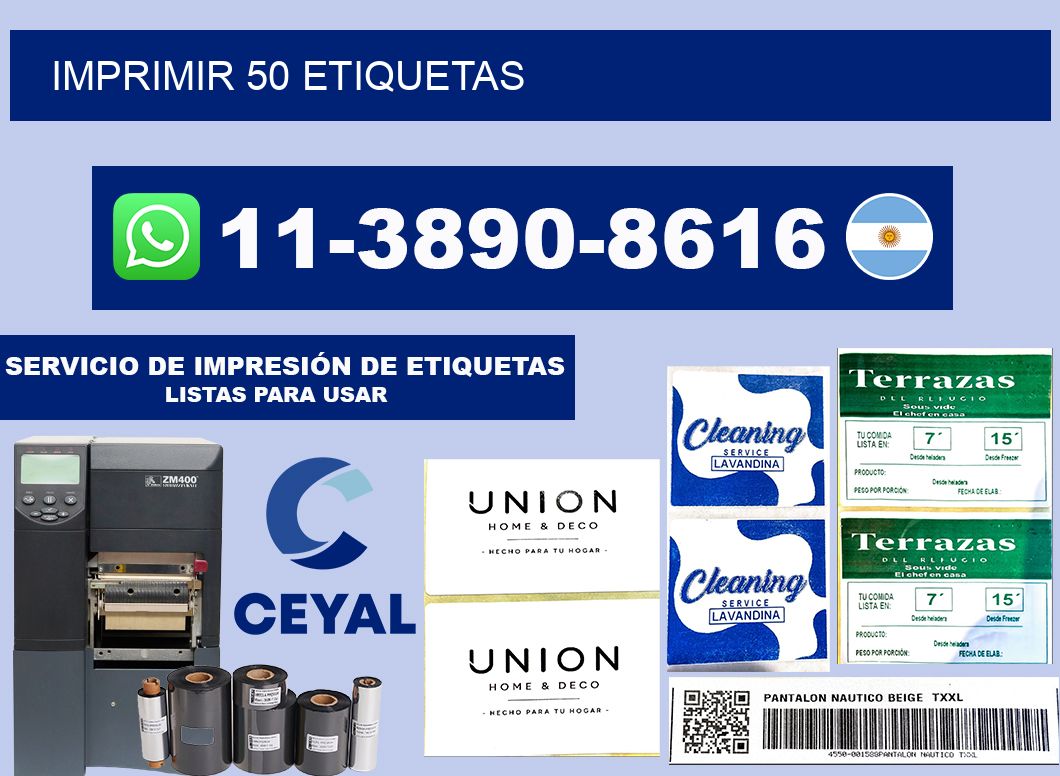 IMPRIMIR 50 ETIQUETAS