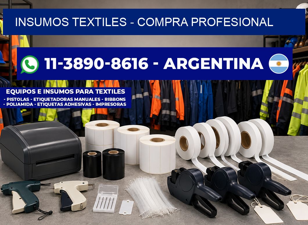 INSUMOS TEXTILES - Compra profesional