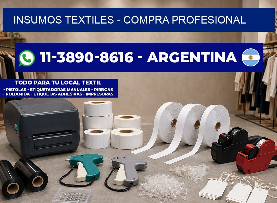 INSUMOS TEXTILES - Compra profesional
