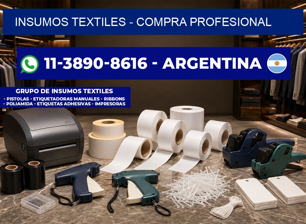 INSUMOS TEXTILES – Compra profesional