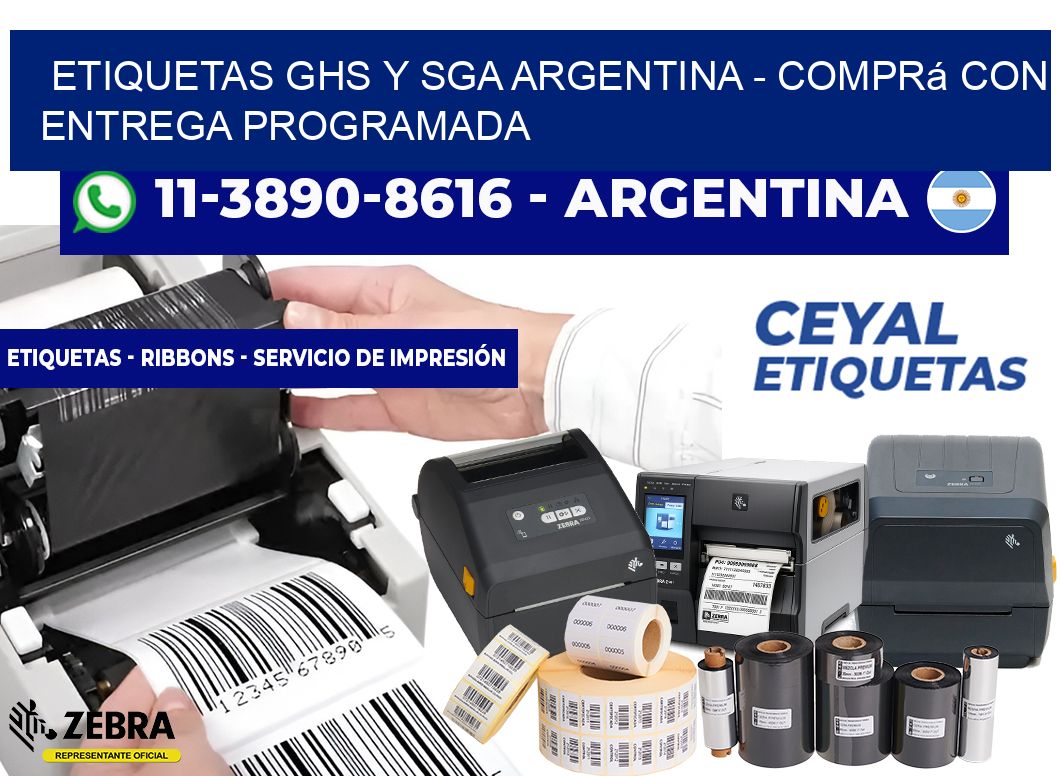 ETIQUETAS GHS Y SGA ARGENTINA - Comprá con entrega programada