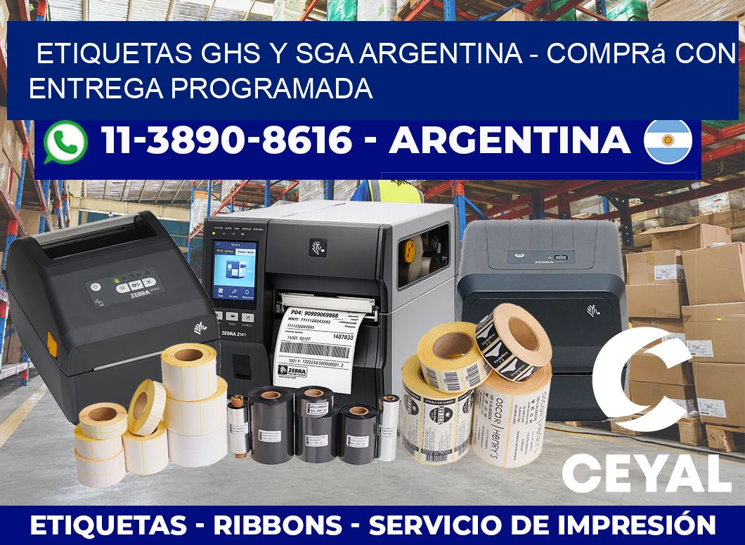 ETIQUETAS GHS Y SGA ARGENTINA – Comprá con entrega programada
