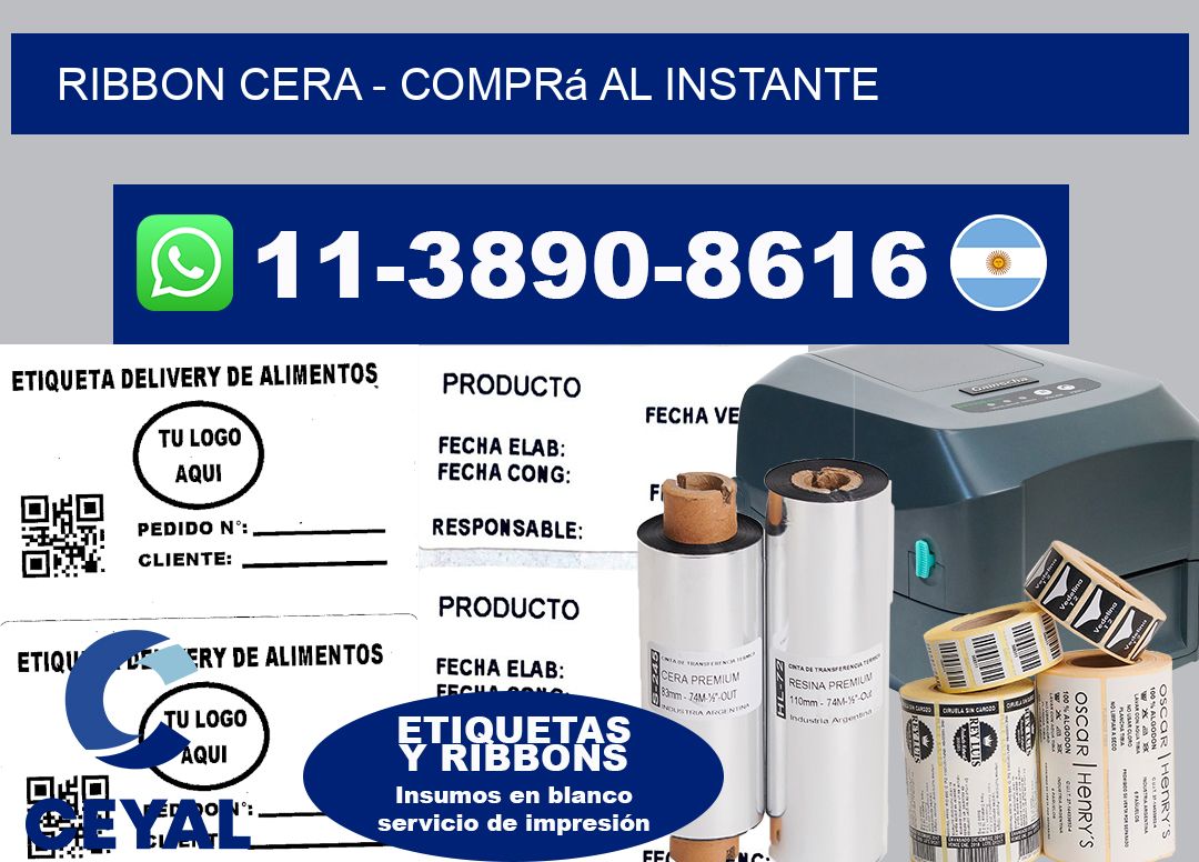 Ribbon cera – Comprá al instante