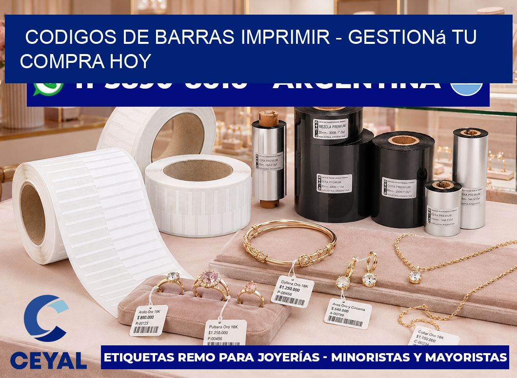 codigos de barras imprimir – Gestioná tu compra hoy