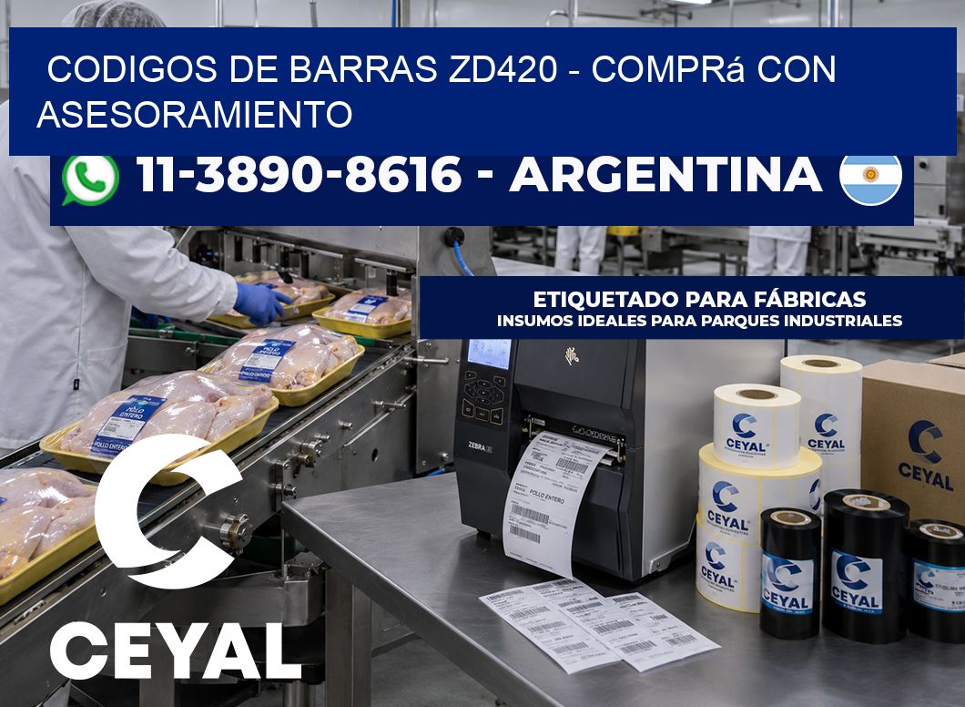 codigos de barras zd420 – Comprá con asesoramiento