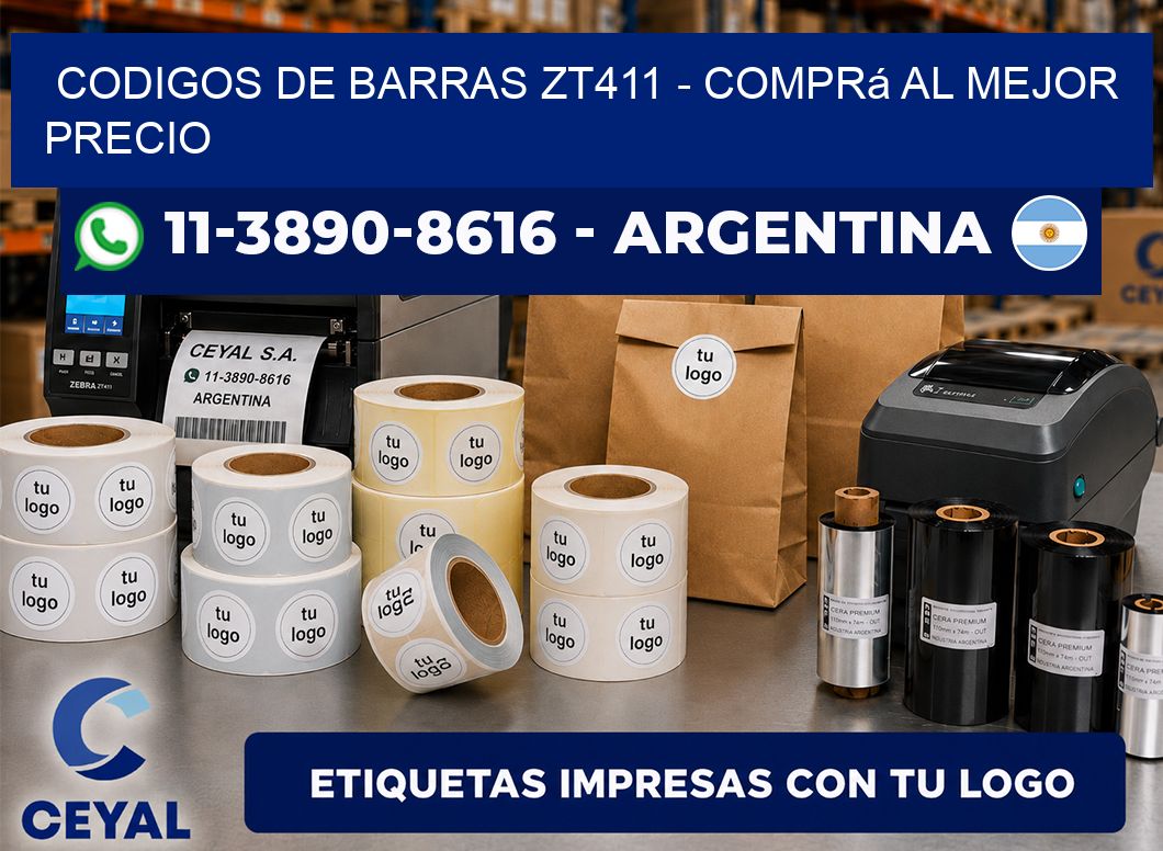 codigos de barras zt411 - Comprá al mejor precio
