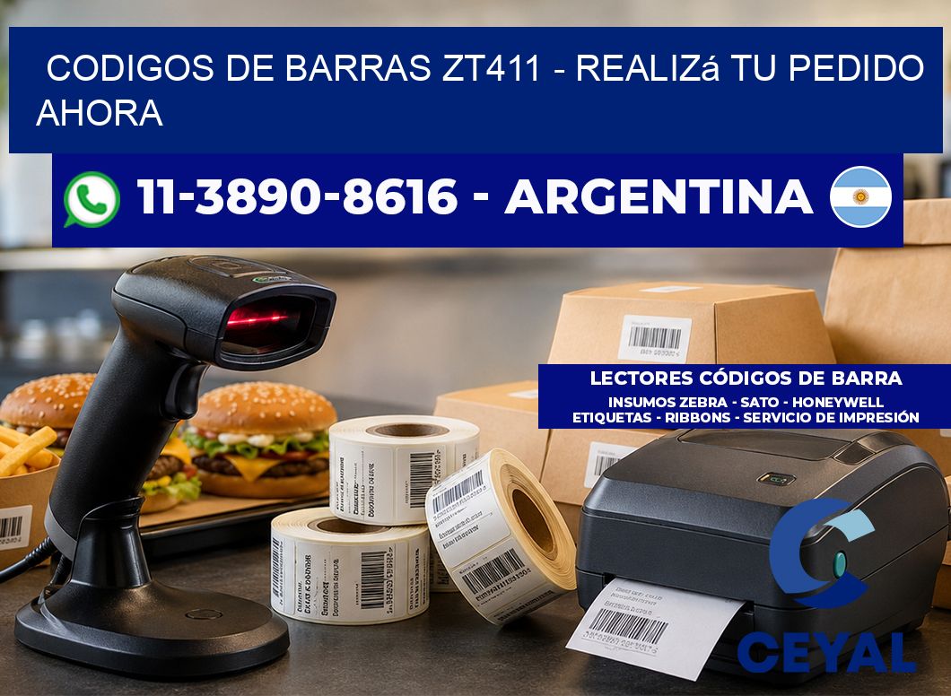 codigos de barras zt411 - Realizá tu pedido ahora