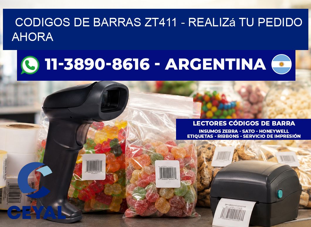 codigos de barras zt411 - Realizá tu pedido ahora