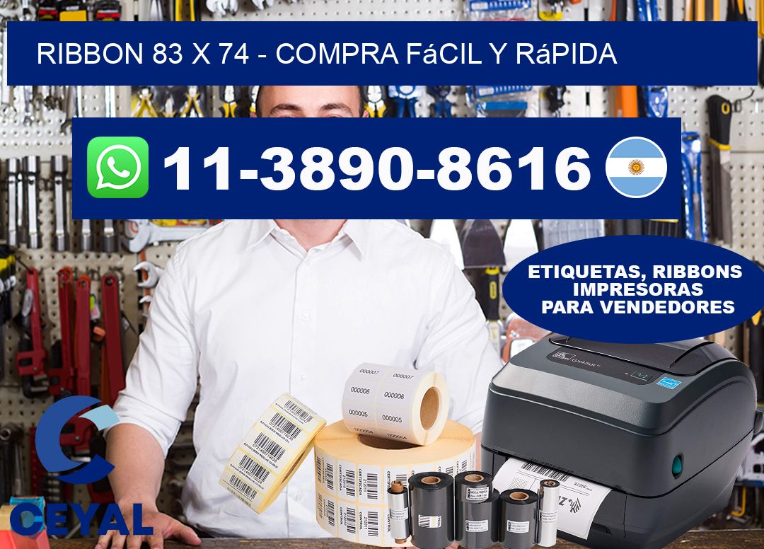 ribbon 83 x 74 - Compra fácil y rápida