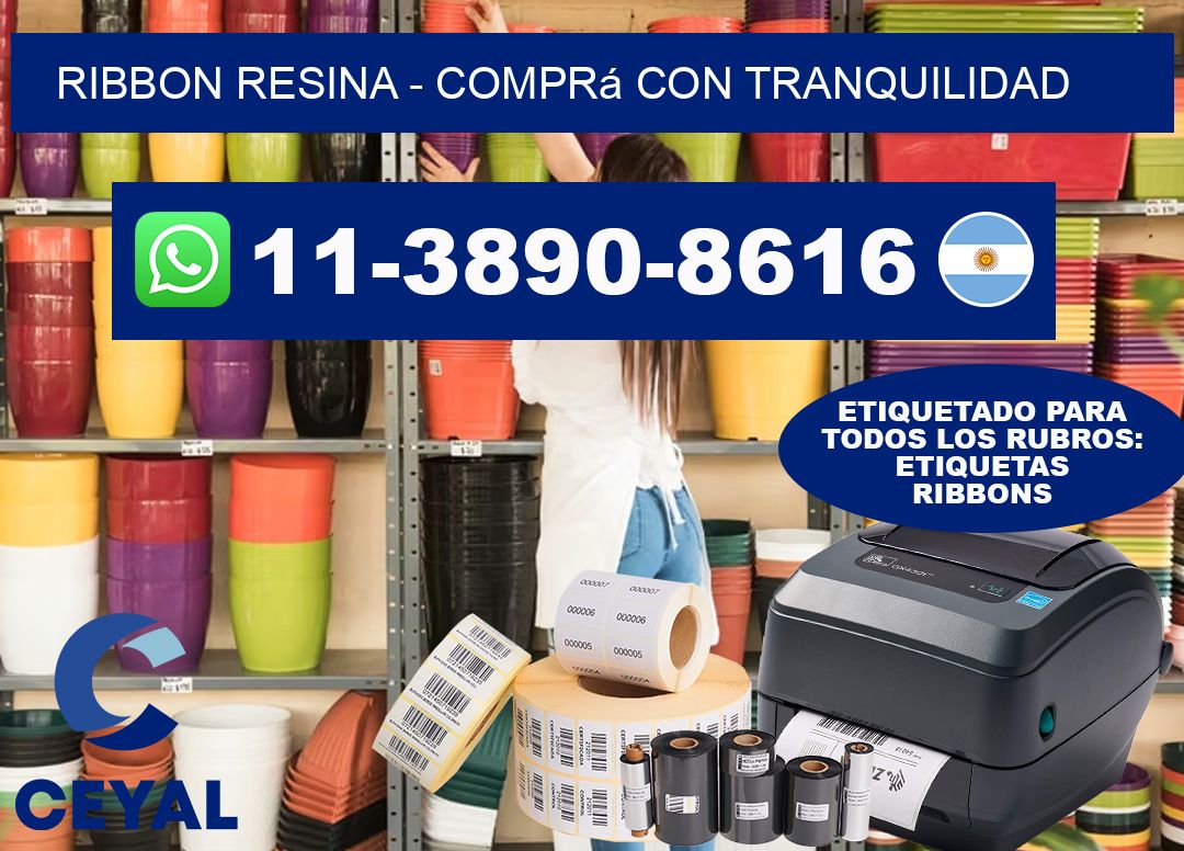 ribbon resina - Comprá con tranquilidad