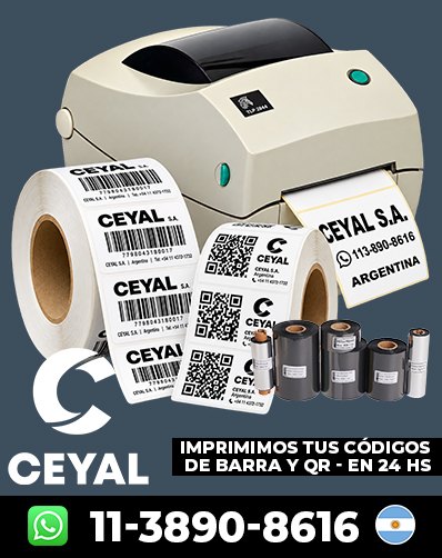 Códigos de barras Impresos – rápido y seguro