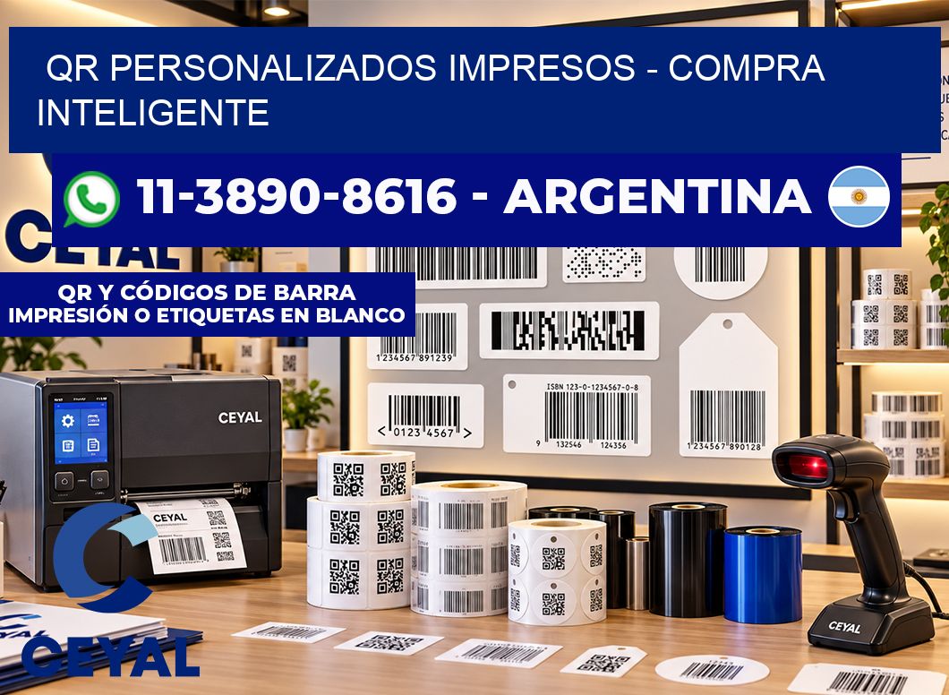 QR Personalizados Impresos - Compra inteligente