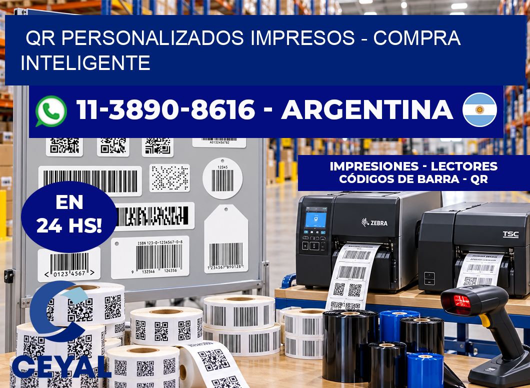 QR Personalizados Impresos - Compra inteligente