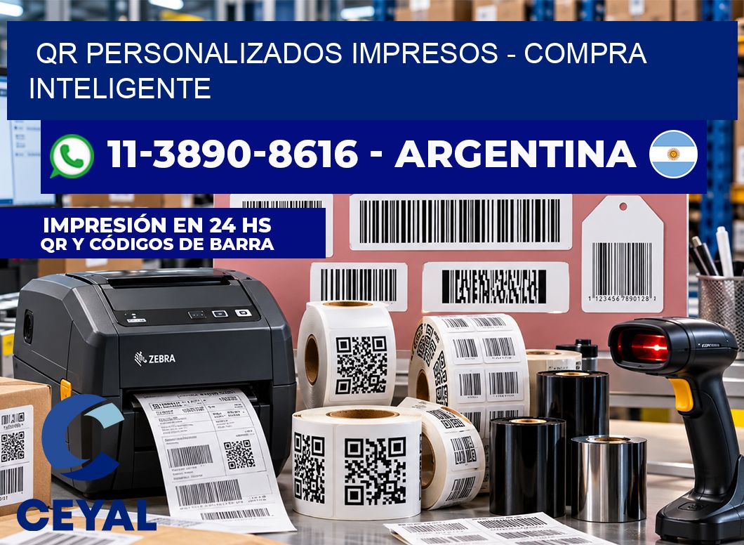 QR Personalizados Impresos – Compra inteligente