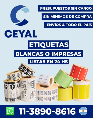 etiquetas termica ribbon - Actuá rápido y comprá